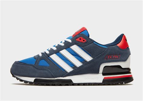 adidas originals heren zx750 sneakers blauw|Adidas zx 750 kleding.